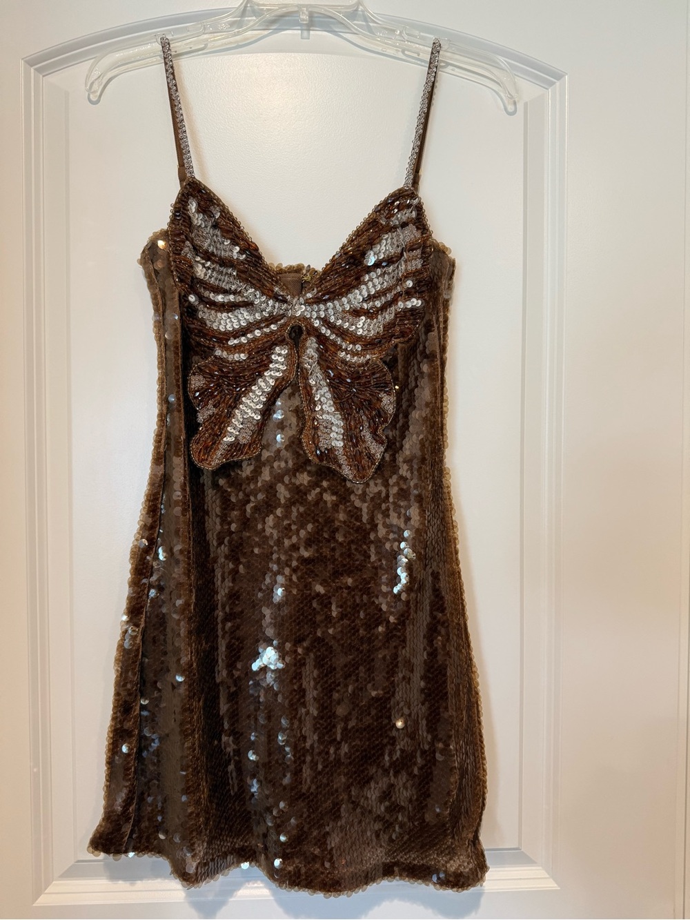 PatBo Sequin Butterfly Dress